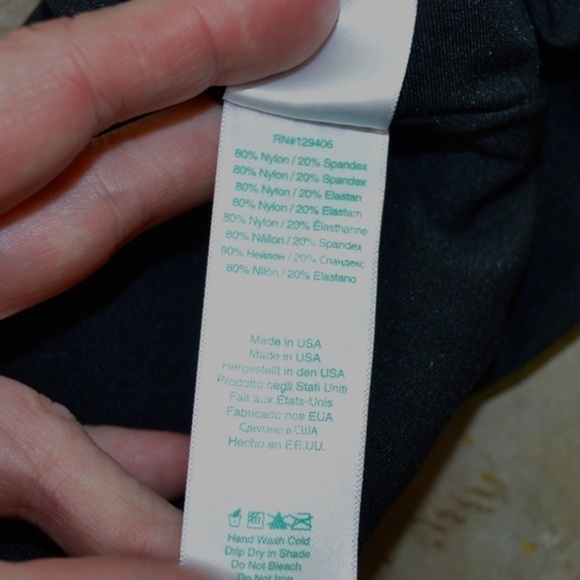 Venus Sports Illustrated Black Asymmetrical Ring One Piece Suit - Large - Picture 7 of 7